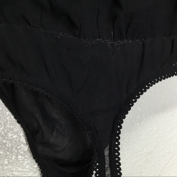 Free People Black Thong Body Suit - Picture 6 of 7